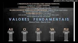Valores fundamentais do DF.