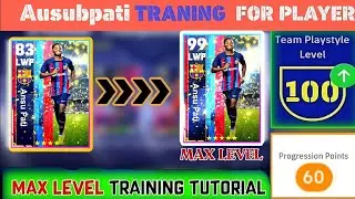 how to sign Ansu pau in efootball 23.Max rating Ansu pau in efootball 2023