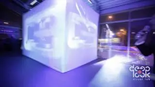 deeplook projection mapping presentation Audi Q3