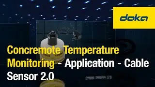 Concremote Temperature Monitoring - Application - Cable Sensor 2.0 [US]