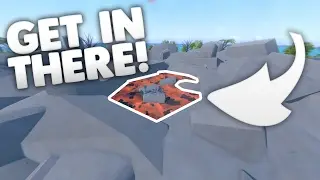 Unturned! How To Get Into The Hawaii Volcano! Vanilla! Patched!