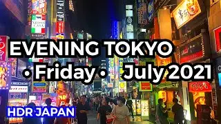 VIRTUAL JAPAN, TOKYO 2021 • Friday • Shinjuku • Japan 2021 #4KHDR