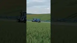 New Holland T6080 i Lemken Albatros 12/5000