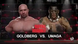 WWE 2K16 - Goldberg vs. Umaga