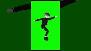 dance boy//green screen//cartoon animation//VFX video!