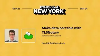 Ethereum Foundation 🛠 Make data portable with TLSNotary