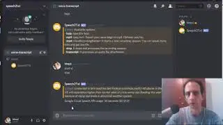 Discord Speech to Text Bot