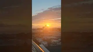 Nov 10th Sunrise atop #royalcaribbean #allureoftheseas cruise ship 🙂