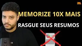 Memorize 10x Mais com Estudo Ativo: Rasgue Seus Resumos