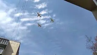 Репетиция Парада Победы 7.05.2022 - самолеты.