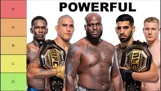 Ranking The Most Powerful Fighters In The UFC (Tier List)