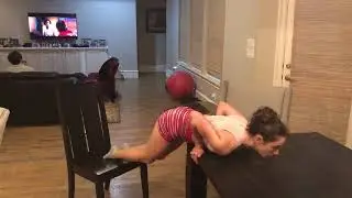 Reverse Grip Table Dips