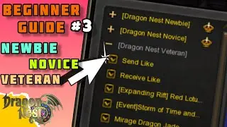 Dragon Nest SEA - PANDUAN UNTUK BEGINNER GUIDE LEVEL 99 NEWBIE, NOVICE, DAN VETERAN 2024 !!!! #3