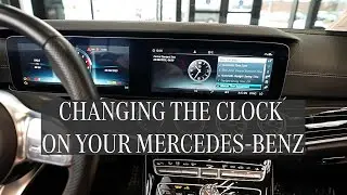 Changing the Clock on Your Mercedes-Benz - Daylight Savings Time