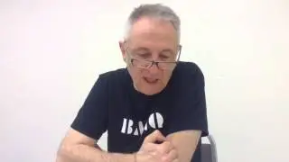 André Marois lit un extrait de Les voleurs du Soir