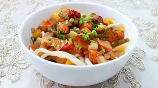 Лагман с курицей / Lagman with chicken