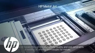 Metal 3D printing technology – HP Metal Jet: See how it works | HP