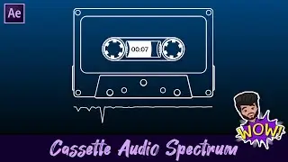 Professional Cassette Audio Visualizer \Adobe After Effects Tutorial Tamil \