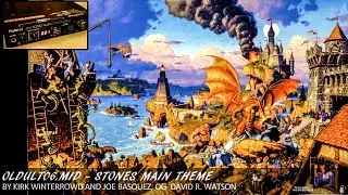 Ultima Online (1997) MIDI soundtrack OST on pro Roland synthesizer