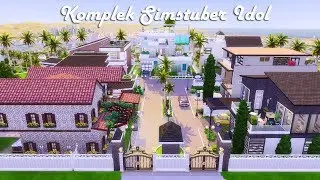 Komplek Simstuber Idol || SimstuberID Collabs || Speedbuild Sims 4 Indonesia