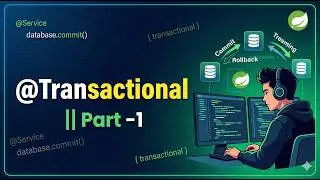 Part -1 || Master Spring Boot Transactions (Commit, Rollback, and AOP)