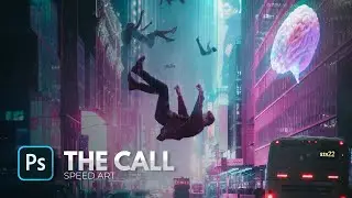 The call - Photoshop Speed Art