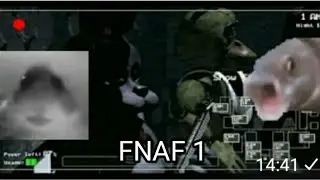 пытаемся прожить ночь во Фнафе!!!!!!!!