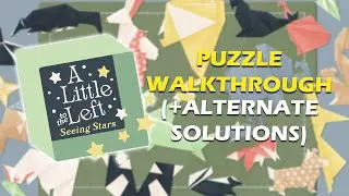 How to Find ALL Puzzles & Alternate Solutions | A Little to the Left: Seeing Stars