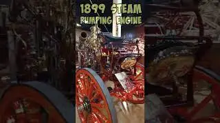 1899 Steam Pumping Engine fighting fires in the 1800s