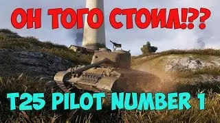 ОН ТОГО СТОИЛ!??(T25 Pilot Number 1)