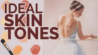 How to Make Ideal Skin Tones With Watercolor