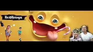 Hello Neighbor Smile /Смешные моменты в игре привет сосед/Смешное видео.