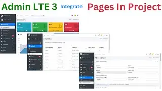 Seamless Integration Guide: Adding Tables, Forms, and Pages from AdminLTE Dashboard to Your Project