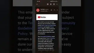 warning For YouTube,Annual reminder about youtube’s #shorts #youtube #short #youtube2024