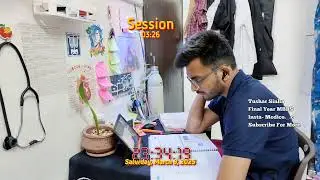 🔴 STUDY WITH ME LIVE | MBBS STUDENT | POMODORO 60 & 10 