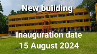 Pranavananda Vidyamandir. New building inauguration.
