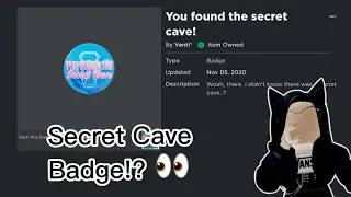 How to get the ‘Secret Cave’ Badge in Venti Cafe! (ROBLOX) 👀