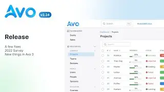 Avo 2.24 - A few bugfixes, 2022 Survey, and what's coming in Avo 3