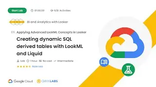 Creating dynamic SQL derived tables with LookML and Liquid | 