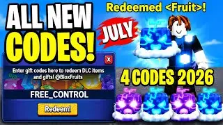 NEW Blox Fruits Codes July 2026 🔥 All Working Codes | Free XP Boost & Rewards (Roblox)