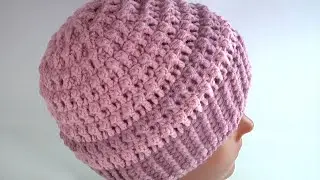 Unusually Simple and Cozy /Crochet PATTERN Made of Complex Stitches in a GENTLE HAT