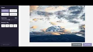 Image Editor in HTML CSS & JavaScript | Image Editor in JavaScript