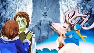 Снежная королева Сказки Андерсена советский рисованный диафильм