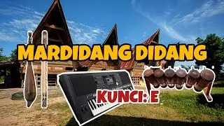 MARDIDANG DIDANG | Karaoke Sulim Lambok, Kunci E ma attong 😃 | versi Keyboard