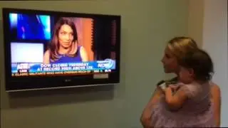 Jordana Zoldan in the green room at fox