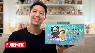 UNBOXING JUJUTSU KAISEN PLUSH PENDANTS! Puremind Cat Ear Anime Blind Box Keychains Vinyl Face Goto