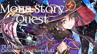 Genshin Impact | Mona Story Quest | Cutscene + Dialog Scene | Dub English Sub Indo FULL