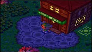 Playing Animal Crossing on the Gamecube at 5 - 6 PM during cherry blossom season
