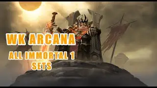 Dota2 Battlepass 2020 Immortal 1 & WK Arcana