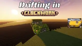 Drifting car in Create Mod (Clockwork)